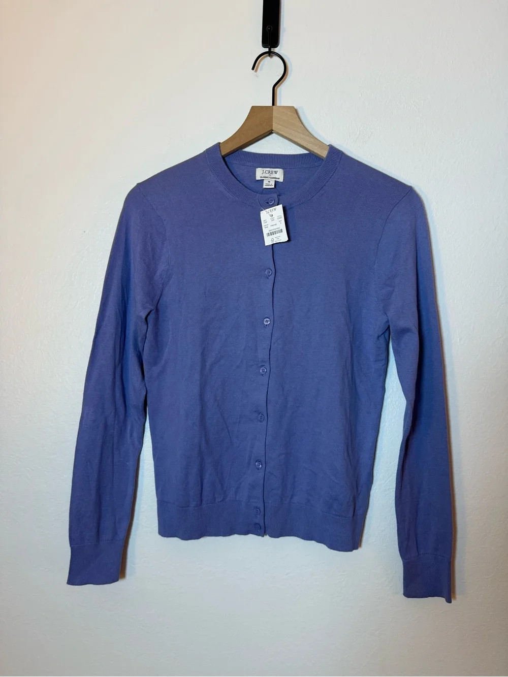 J. Crew Classic cotton cardigan sweater